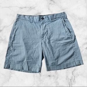 J. Crew Stretch Chino Blue Shorts Men's Size 30" Waist  7" Inseam Length